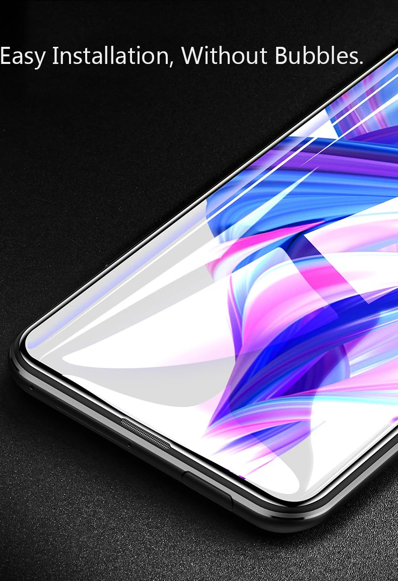 Lainergie для huawei Honor 9X Премиум Закаленное стекло Полный клей 9H ударопрочный экран протектор для Honor 9X премиум стекло es
