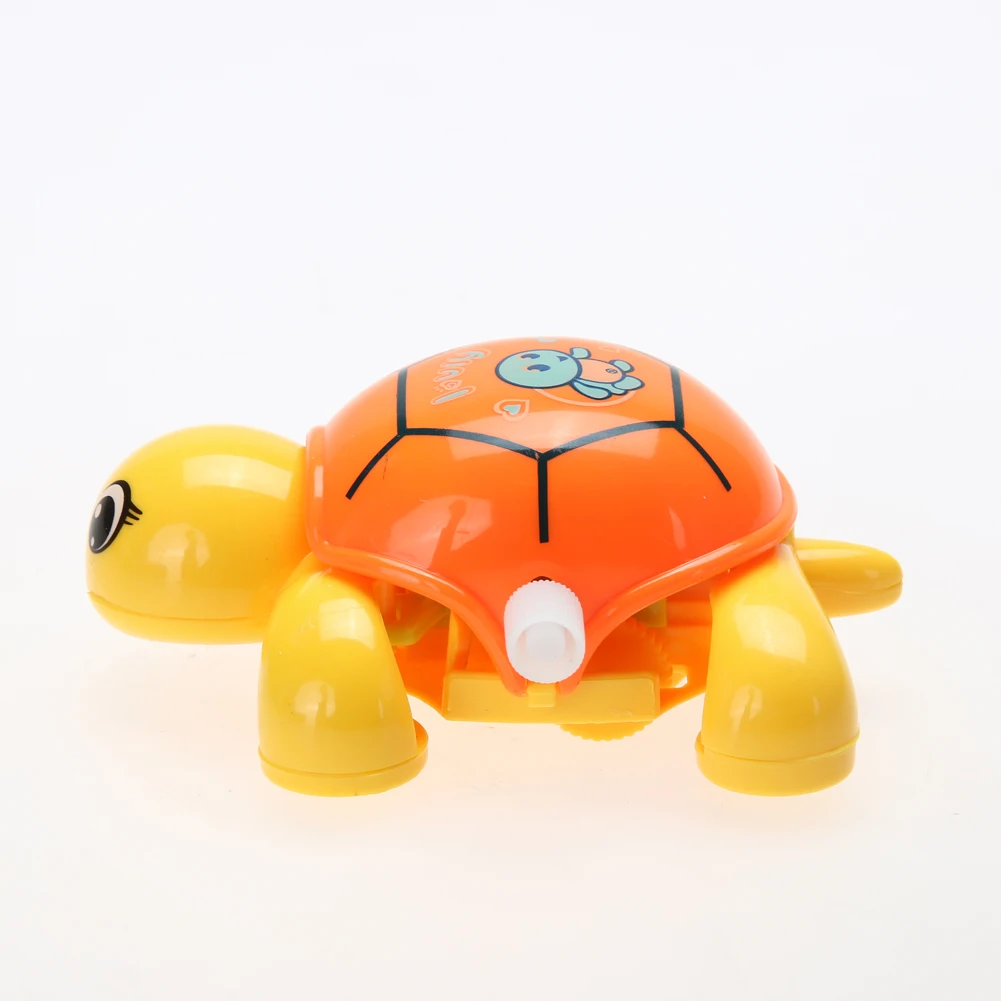 Bath Shower Toys Cartoon Animal Baby Chain Clockwork Classic Swimming Tortoise Baby Kid Learning Toy Children Gift