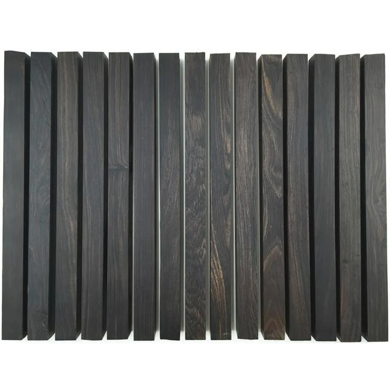 Необработанное дерево эбенового дерева Африканский эбонитовый Красное