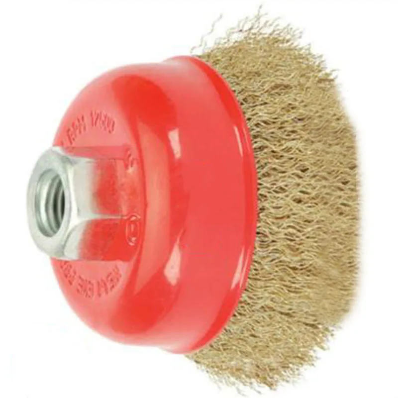 2pcsWire Cup Brush Wheel 3-Inch For 4-1/2 Inch Angle Grinder Deburring Weld Set | Инструменты