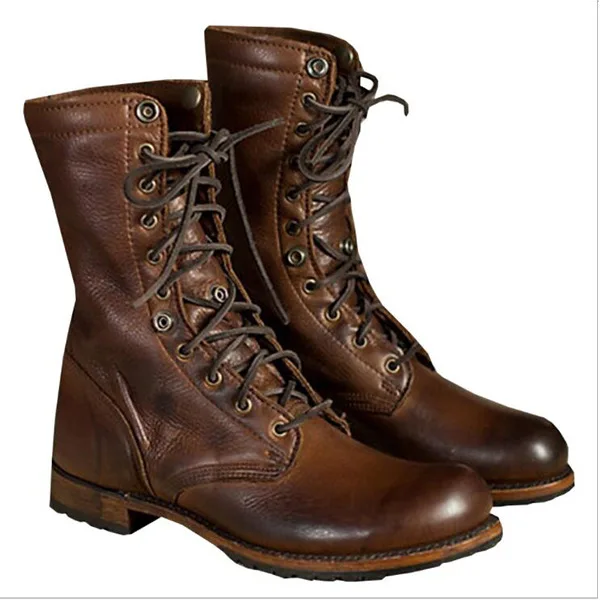 

Size couple motorcycle boots flanging boots