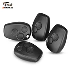 Dandkey 10 шт. для Renault Megane Modus Espace Laguna Duster Sandero Fluence Clio Kangoo 23 кнопки корпус автомобильного ключа дистанционного управления чехол