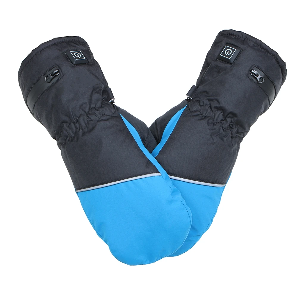 С подогревом приятные на ощупь варежки для женщин перчатки трехуровневая