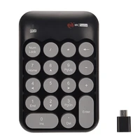 wireless numeric keypad type c 2 4g portable 18 key usb c mini number pad keypad with type c receiver compatible pc macbook