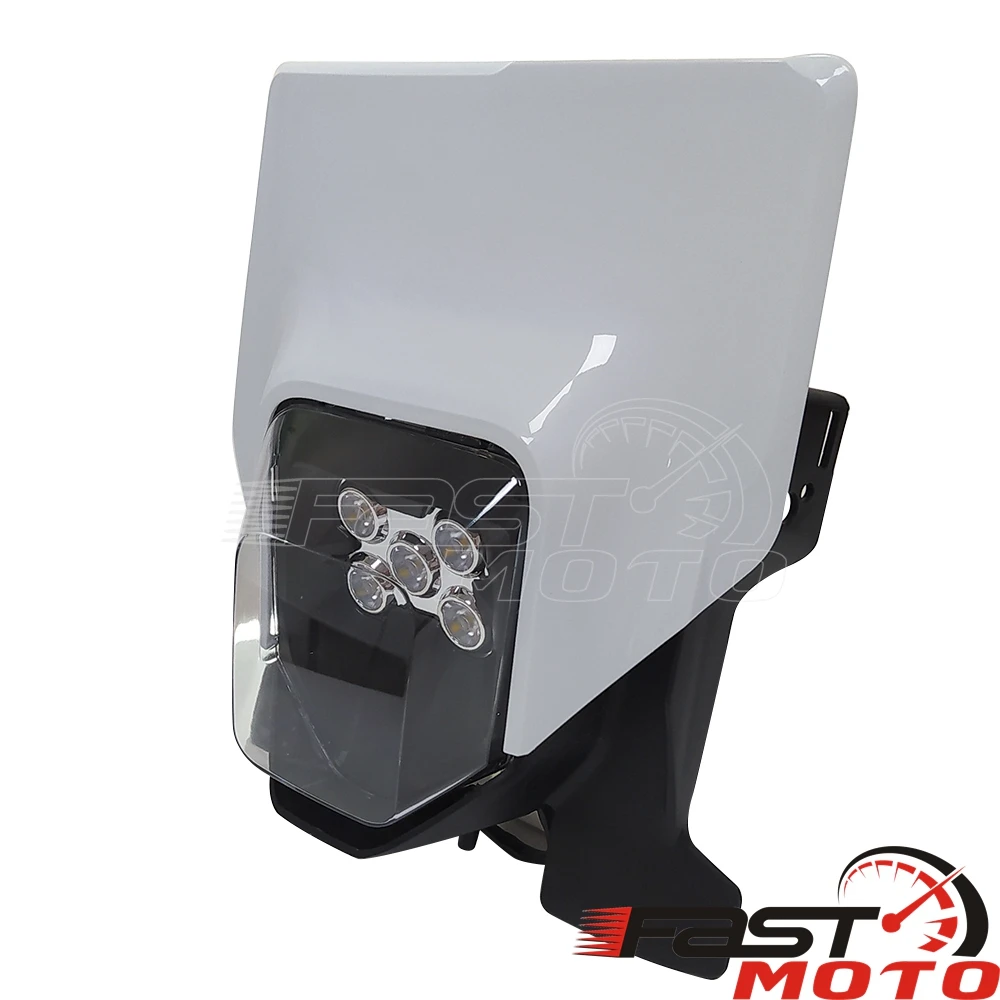 Фара Enduro двойной спортивный налобный фонарь для TX FC FE TE FX 125/250/300/350/450/501 Supermoto Motocross