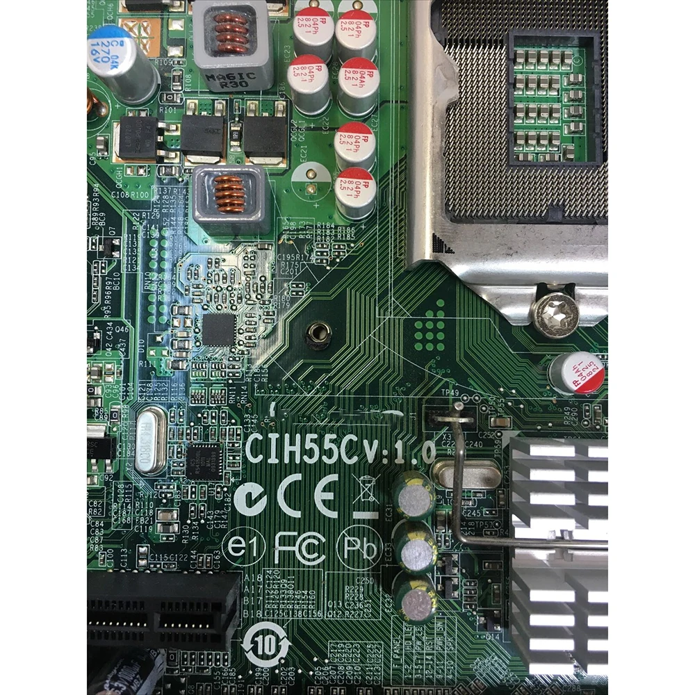 100% Working desktop motherboard for HP CIH55C V:1.0 H55 H320 R608 H310 H55H-LD System Board Fully Tested | Компьютеры и офис