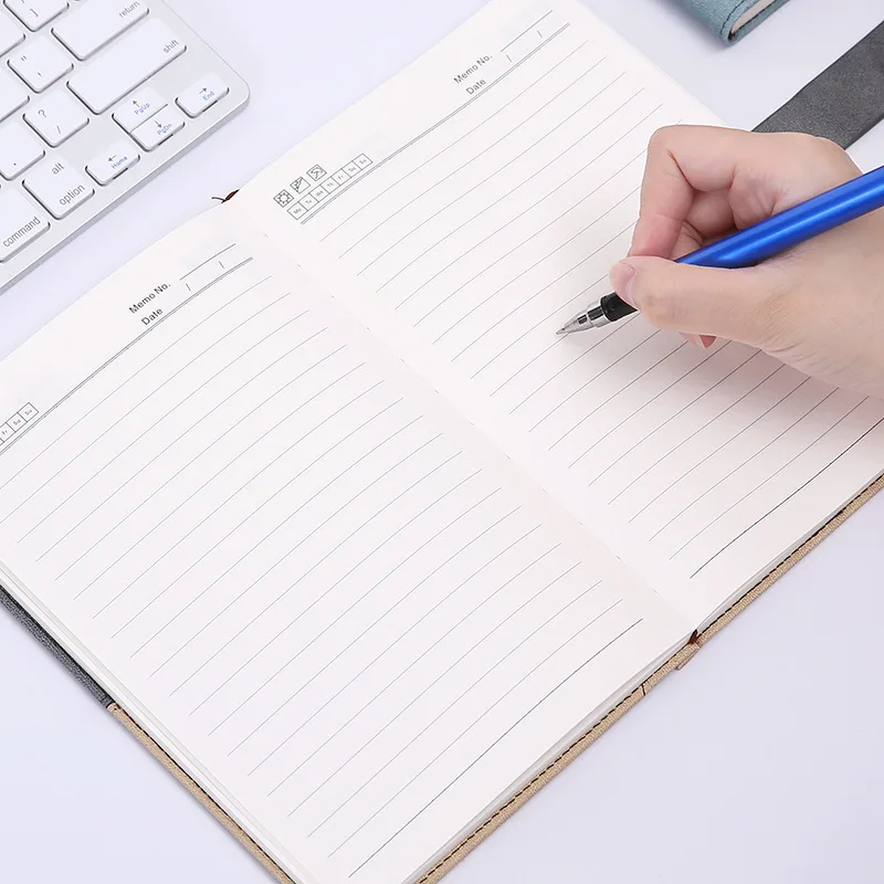 Записная книжка дневник планировщик ткань из искусственной кожи сменный цвет