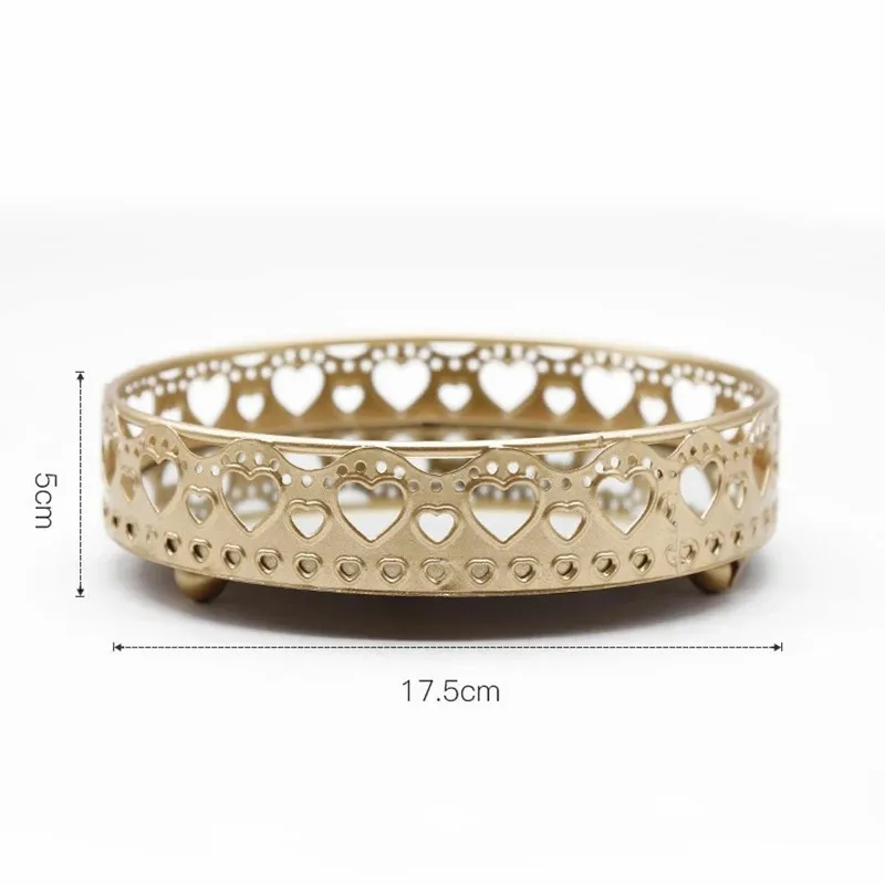 органайзер хранение ювелирных изделий Стол Золотой Нежный Поднос для Хранения