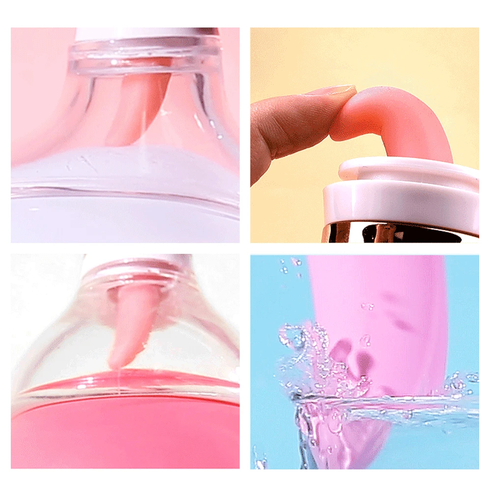 Вибратор-лижущий язык для взрослых Эротическая присоска вагинальный парный