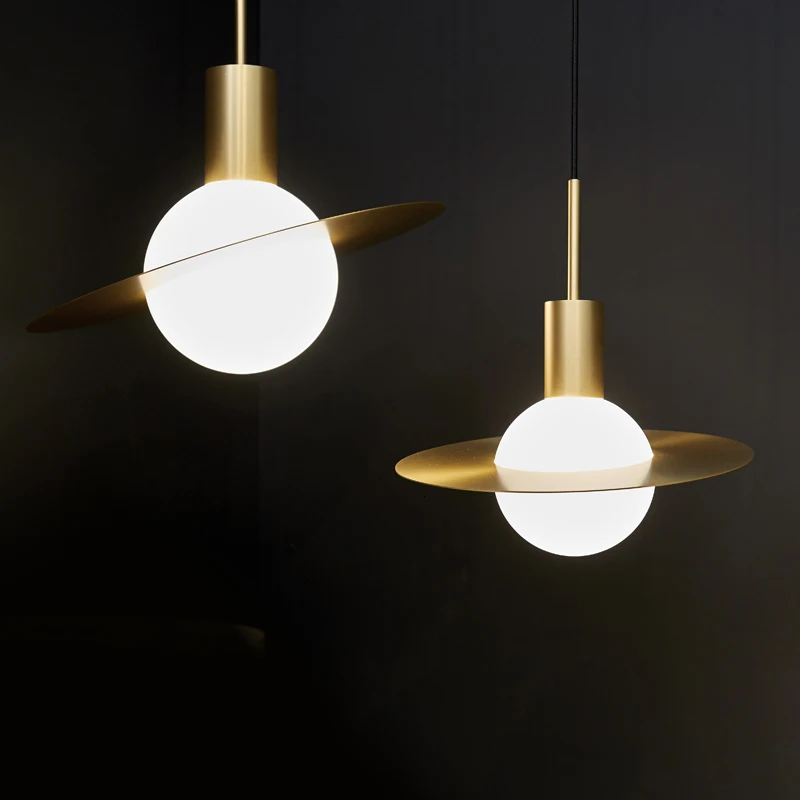 Современный стиль гостиной спальни минималистский ресторан подвесной