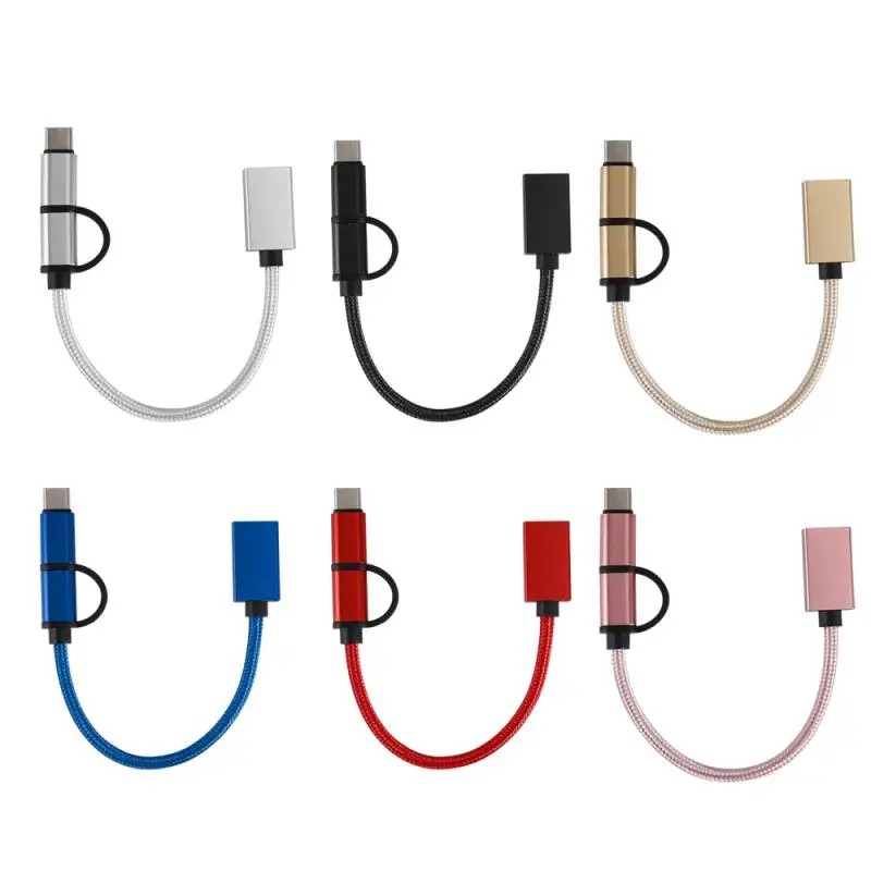 1 шт. USB Кабель адаптер Тип C OTG кабель для клавиатуры/мыши/u диска/картридера