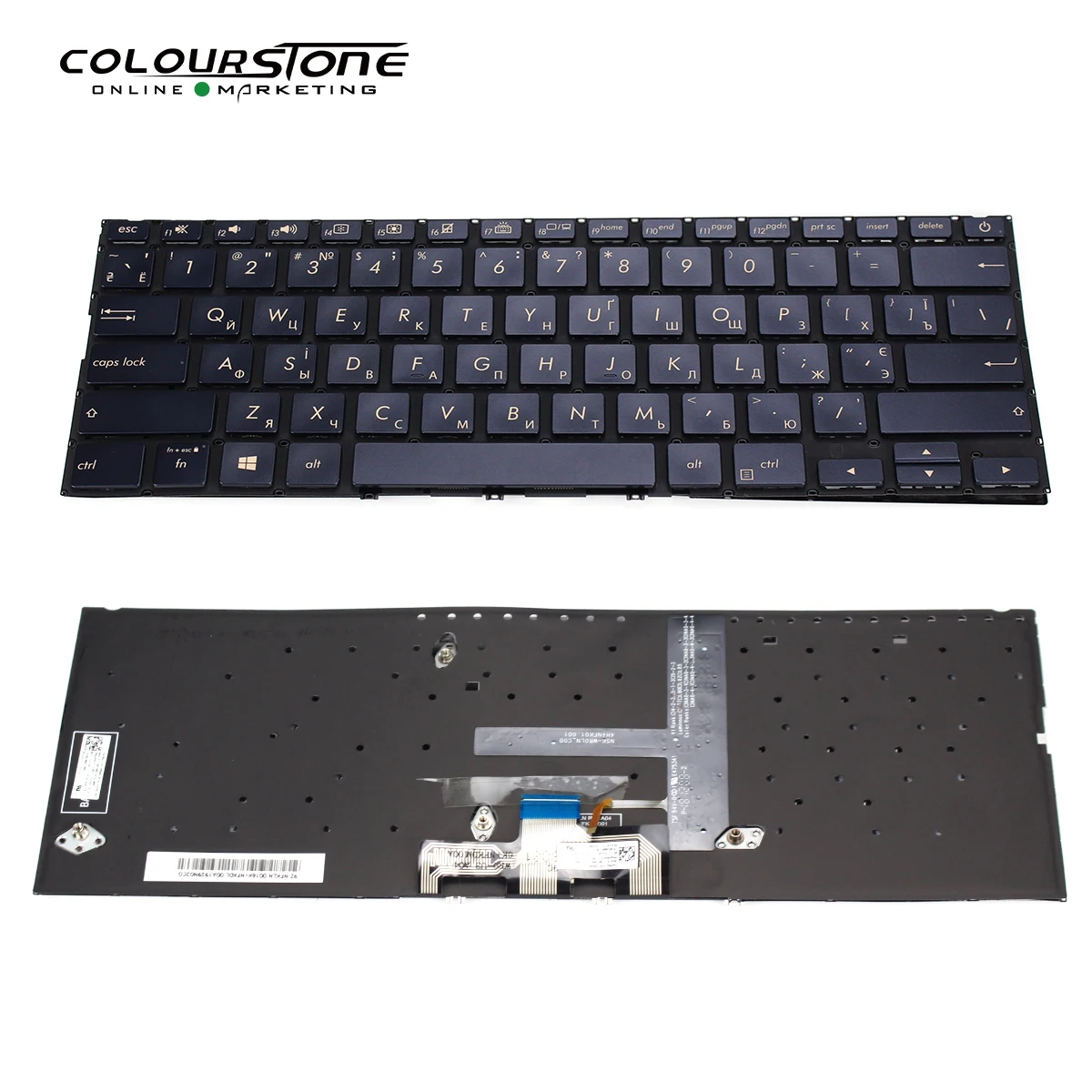 

New arrival model Notebook keyboard US UX433FA BL 284MM (UA) 0KN1-5Z1UA13 navy blue