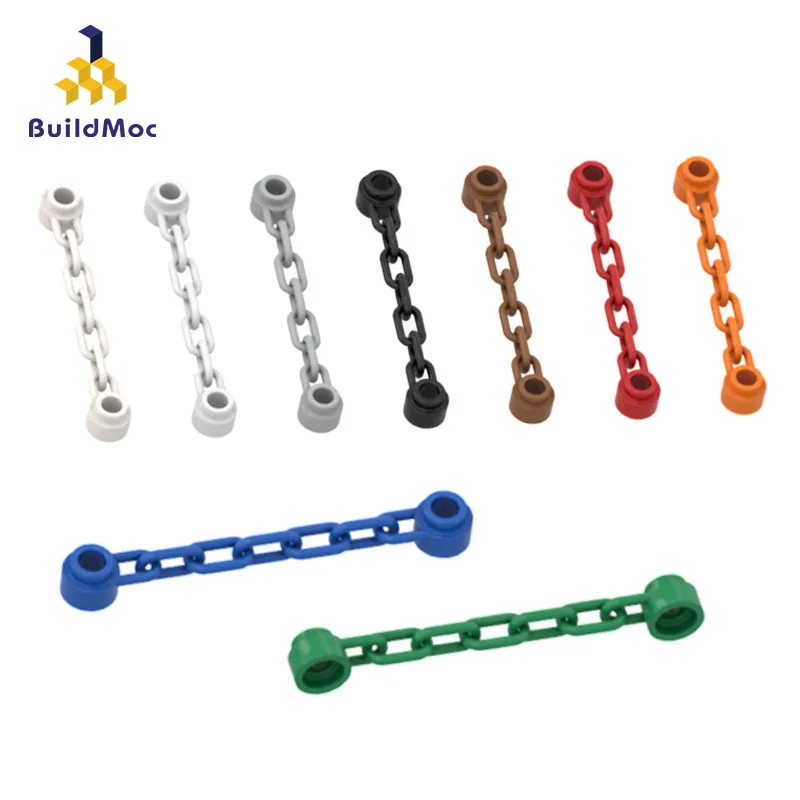 

BuildMOC Compatible Assembles Particles 92338 1x6 chain For Building Blocks Parts DIY Education
