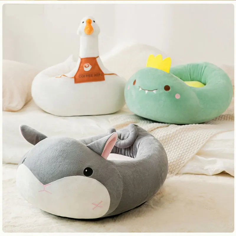 

Симпатичный Хомяк, утка, кровать для домашнего питомца, уютный домик для авокадо, кошки, Конура, подушка, корзина для сна для щенков, диван, ко...