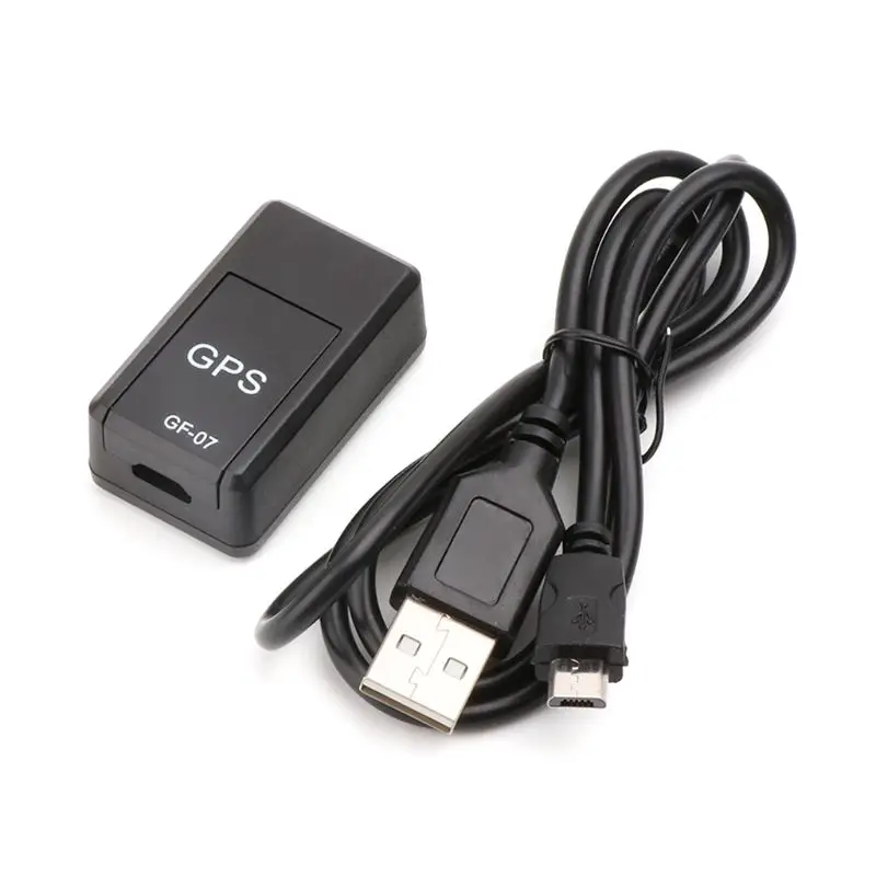 Black Ultra Mini GF-07 GPS Long Standby Magnetic SOS Tracking Device For Vehicle/Car/Person Location Tracker Locator System |