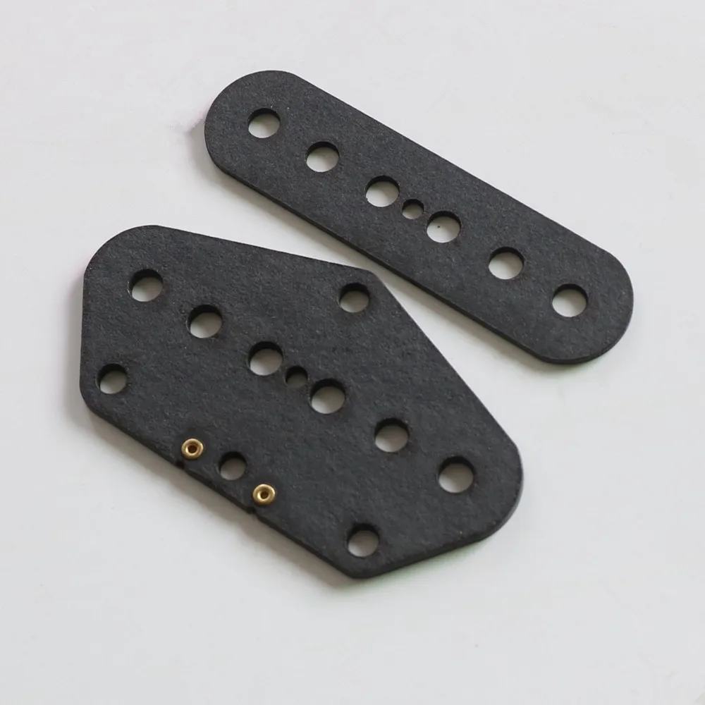 DIY мостовые наборы звукоснимателей для гитары tele с Alnico 5 магнитные стержни и металлическая опорная пластина звукосниматели для гитары prewired