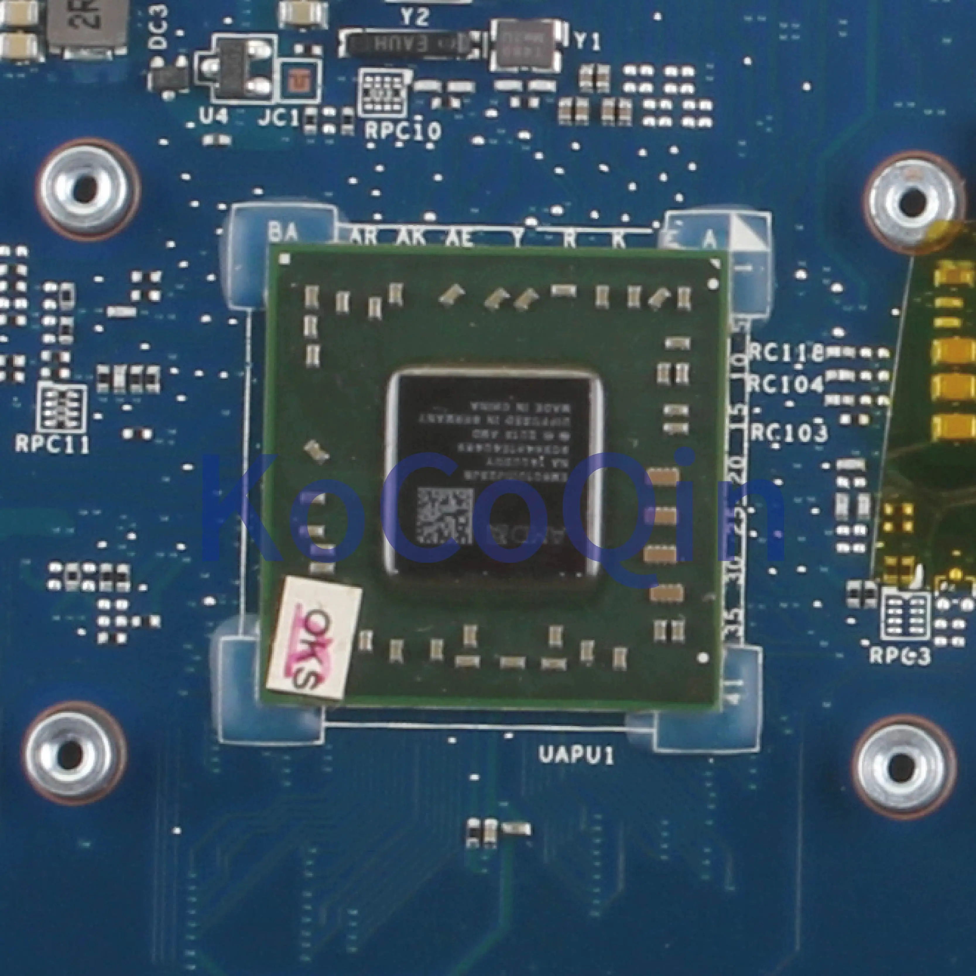 KoCoQin материнская плата для ноутбука hp Pavilion 15-G 255 G3 EM6010 материнская плата 765107-001 765107-501 ZS051 LA-A996P Процессор AMD