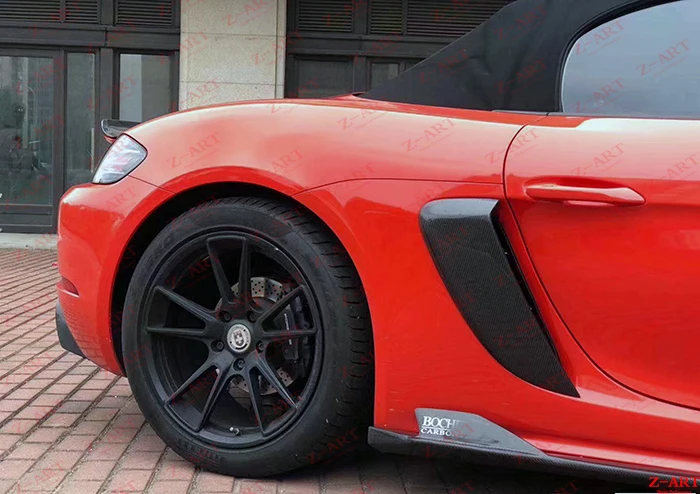 Оригинальный Z ART углеродное волокно тюнинг пакет для Porsche Boxter cayman из циркониевого
