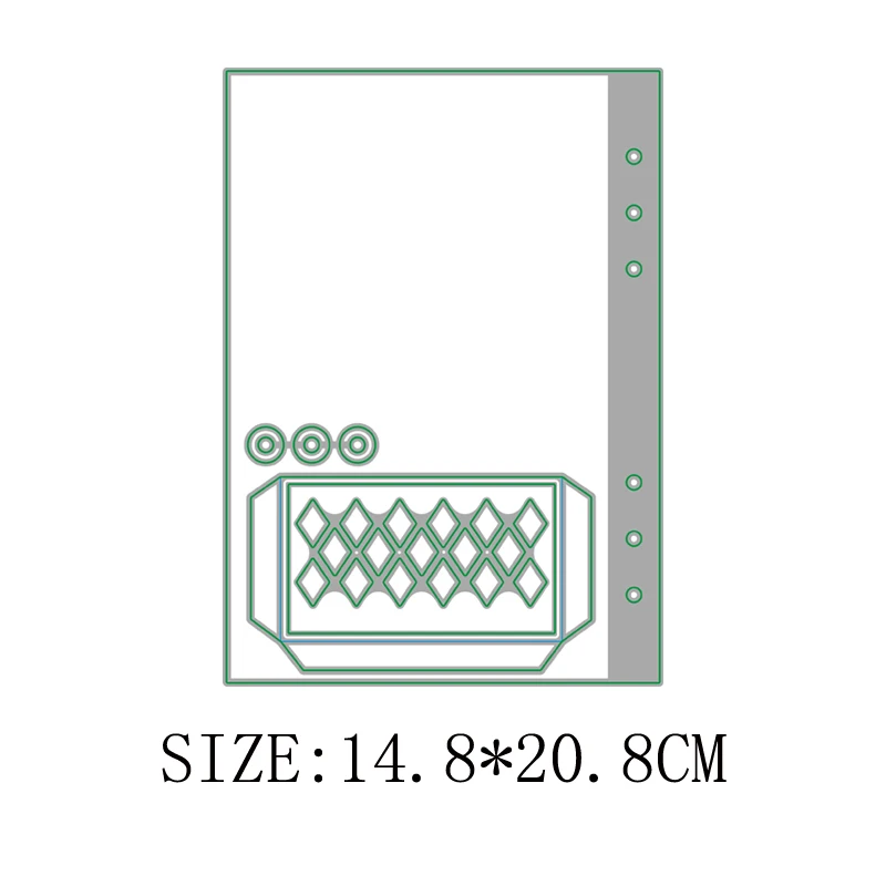 

Lucky Goddess Craft Metal cutting dies Planner page Scrapbook paper craft knife mould blade punch stencils dies 2020