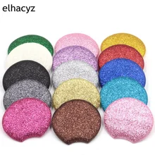 10 pairs/lot Wholesale Small 2.3'' Single Sided Glitter Solid Colors Mouse Ears DIY Headwear For Kids Girls DIY Hair Accessories