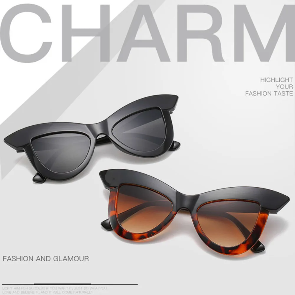 

Женские солнцезащитные очки «кошачий глаз» вечерние в винтажном стиле