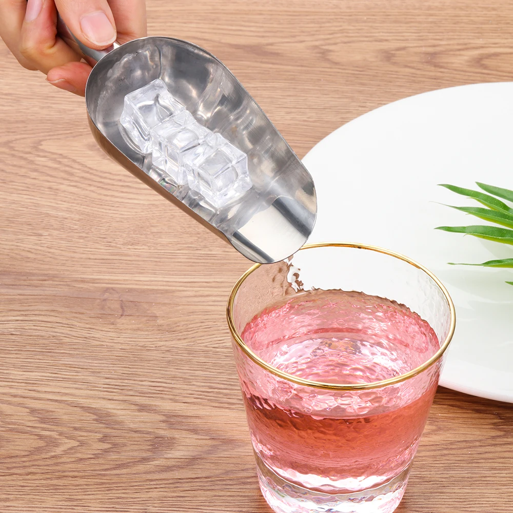 Многофункциональная 8 дюймовая Лопата для льда из нержавеющей стали и 6 дюймовый