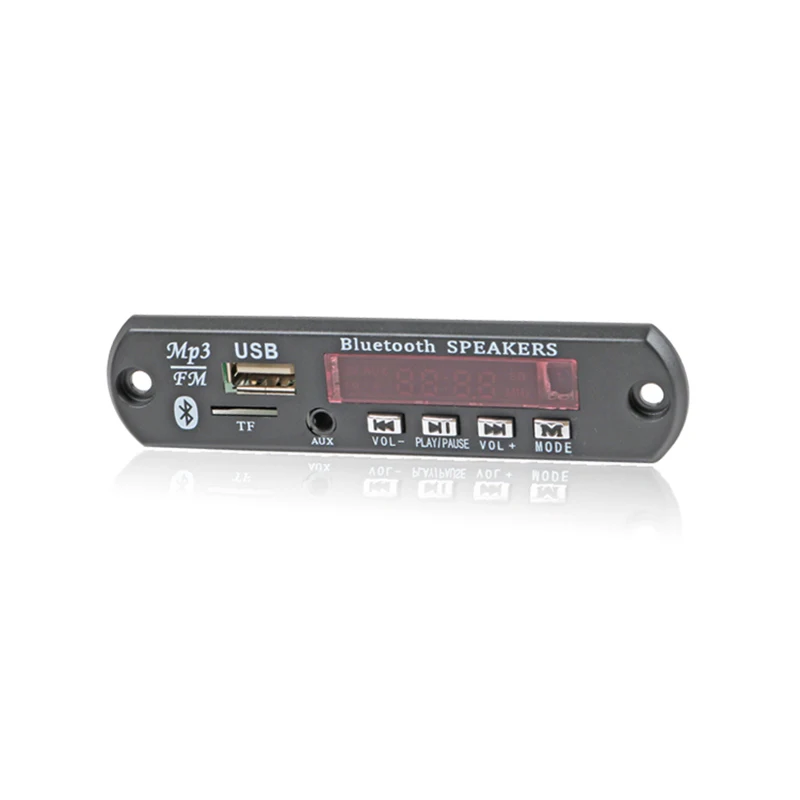 Bluetooth decoder 6V/18V 25W*2 5.0 USB TF AUX MP3 lossless decoding Stereo with color screen power amplifier FLAC | Электроника