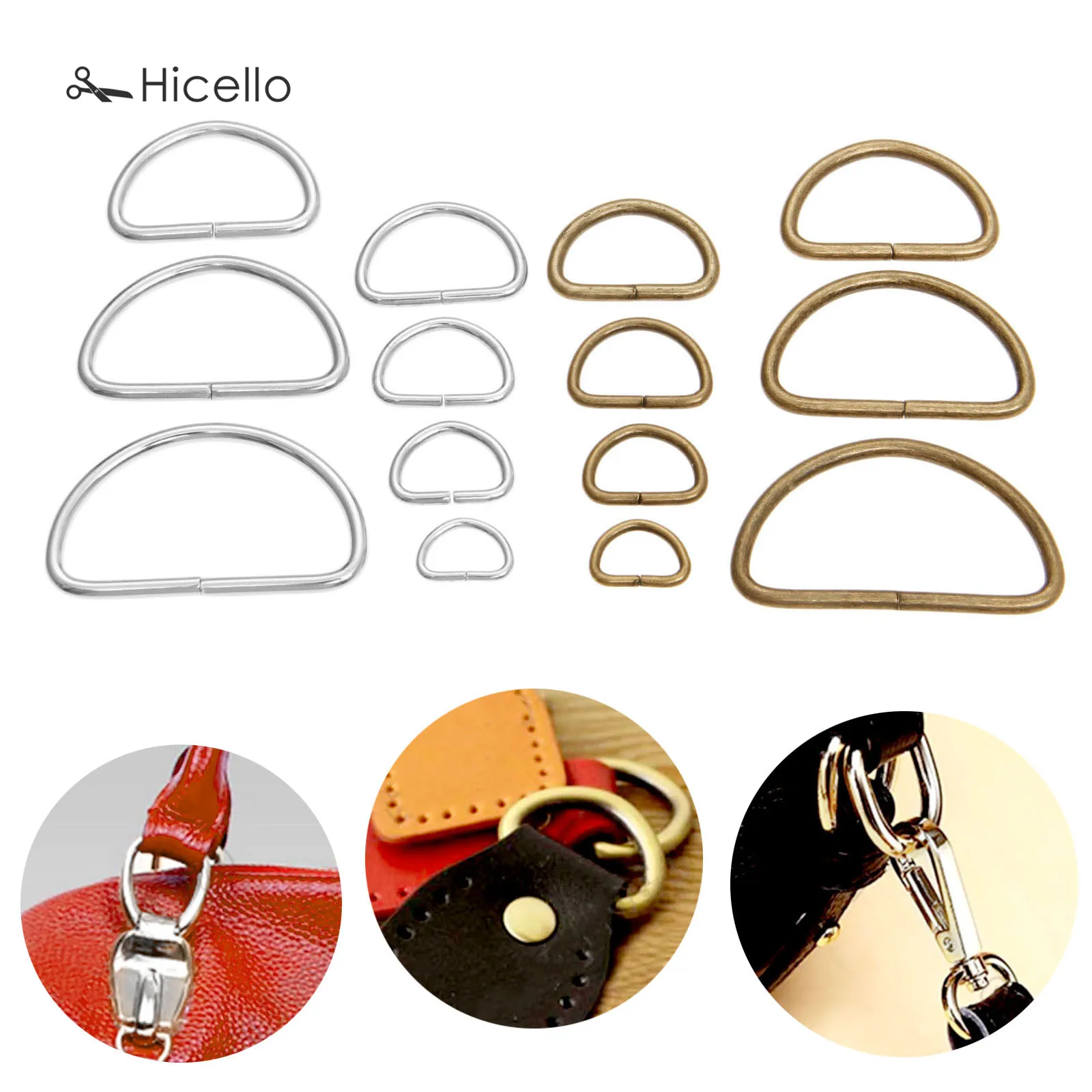 Металлические D образные кольца пряжки 20 шт./лот|ring buckle|d ring bucklegarment buckle |