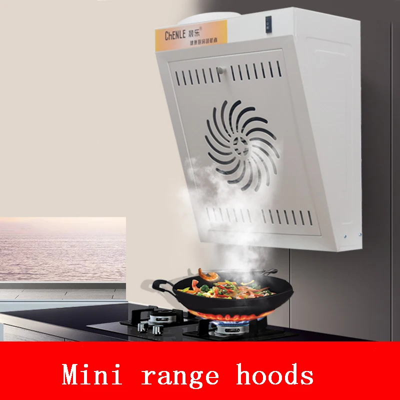 Wall-mounted Range Hoods Mini Mute Big Suction Kitchen Apartment Grease Pump Hoods Kitchen
