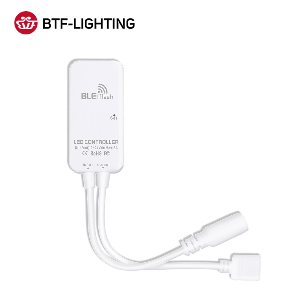 Mini Bluetooth LED Strip Controller for 3528 5050 Dimming RGB RGBW RGBCCT Light APP Android IOS DC9V-24V | Освещение