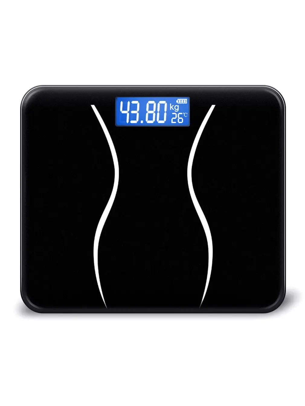 

180KG Digital Electronic LCD Bathroom Weighing Scale Accurate Weight Measurement Electronic Smart Human Scale
