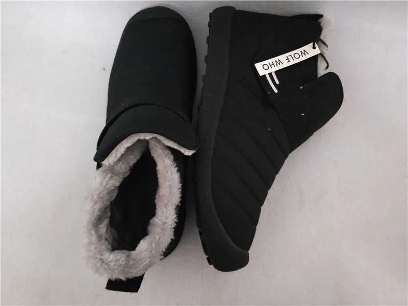 Waterproof Men's Winter Shoes Big Size Snow Boots Men Fashion Winter Sneakers Male High Top Snow Boots Outdoor Ankle Boots X-002