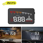 GEYIREN 2019X5 OBD2 Head-Up Дисплей Скорость ometer лобовое стекло проектор обмин Скорость автосигнализации ЕС OBD HUD дисплей автоматический электронный