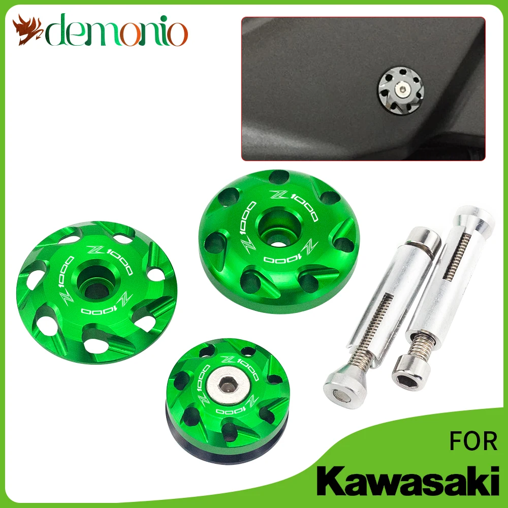 

Z 1000 / SX motorcycle Frame Hole Cap Cover Plug Bolt protector For Kawasaki Z1000 Z1000SX 2010 - 2021 Z 1000SX Z1000 SX 2020