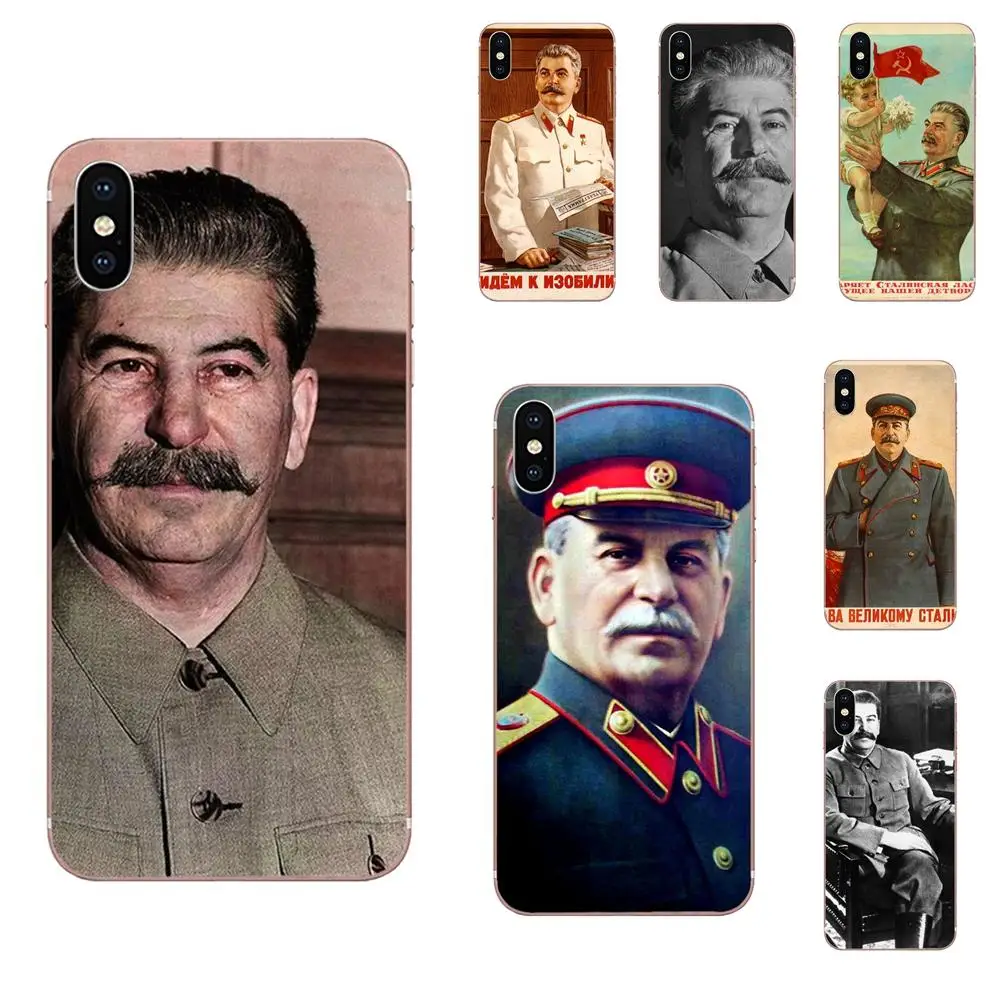 Русский Сталин СССР ТПУ протектор для sony Xperia Z Z1 Z2 Z3 Z4 Z5 compact Mini M2 M4 M5 T3 E3 E5 XA XA1 XZ Premium |