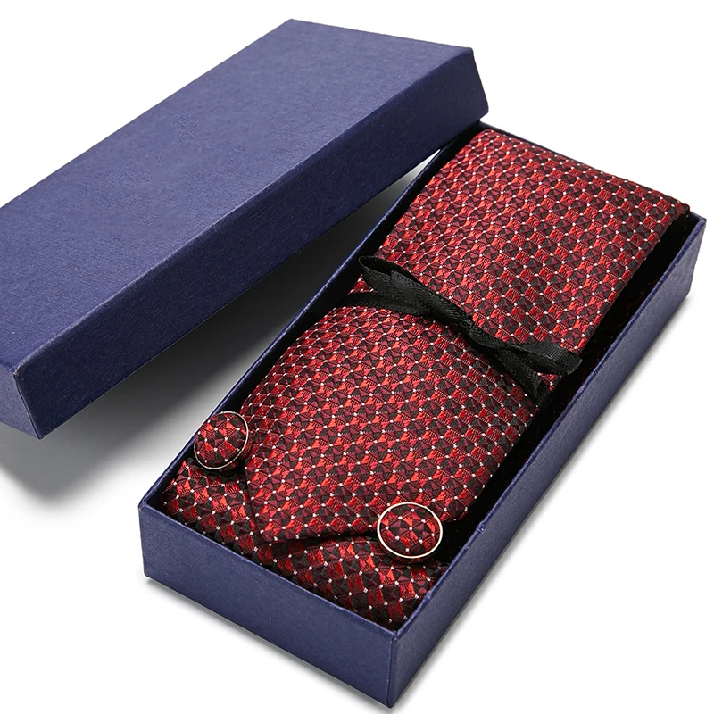 Модный разноцветный цветочный 100% Шелковый галстук Подарочный тканый на шею для