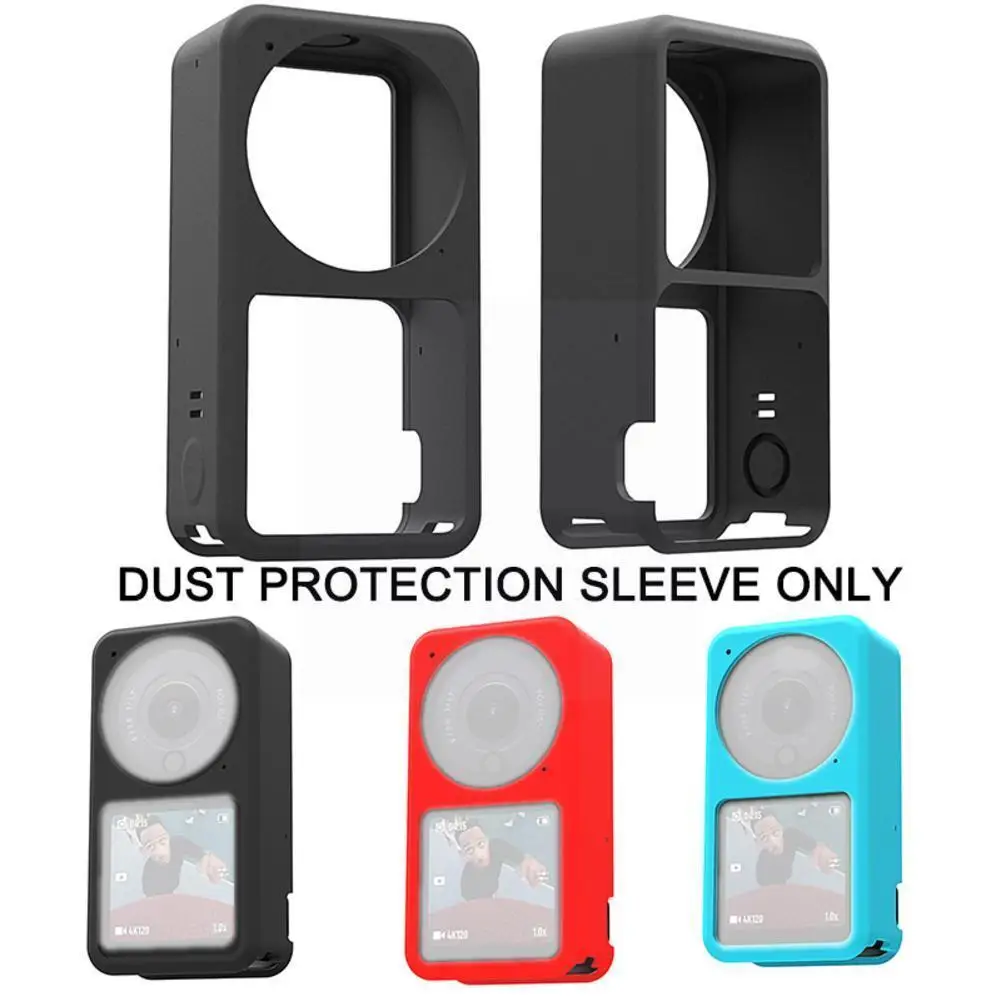 

For Action 2 Silicone Protective Cover For Action 2 Anti-drop Dustproof Protective Cover Camera Accessories B3c7