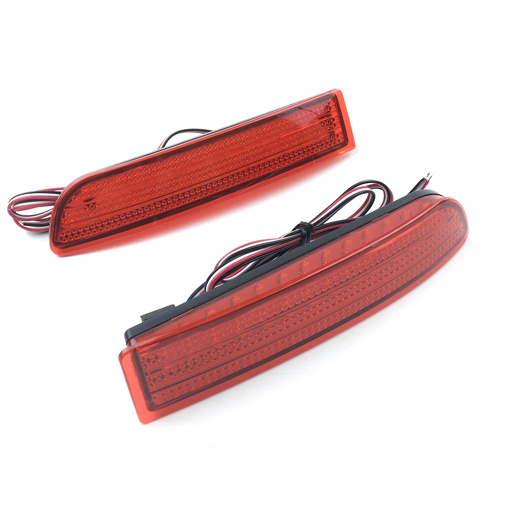 1 пара отражатель заднего бампера для Toyota Alphard MK I Previa RAV4 Avensis Scion xD Saloon Estate / Tourer Red