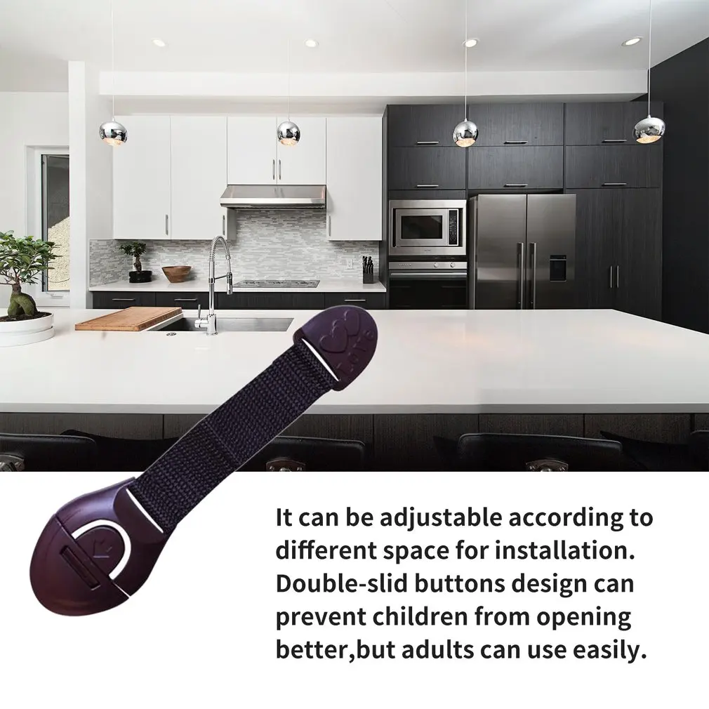 Детский безопасный замок для ящика многофункциональный шкаф Холодильник Пряжка