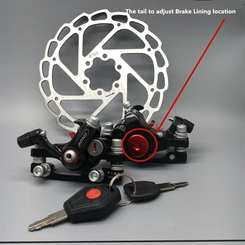 Обновленный фиксатор ремня переднего тормоза механический дисковый тормоз
