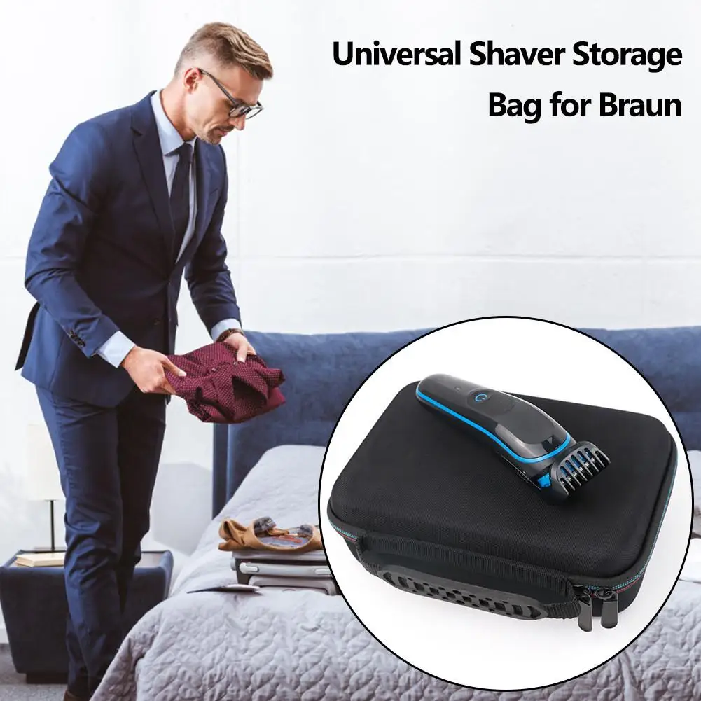 Контейнер для хранения машинки стрижки волос Braun универсальный портативный
