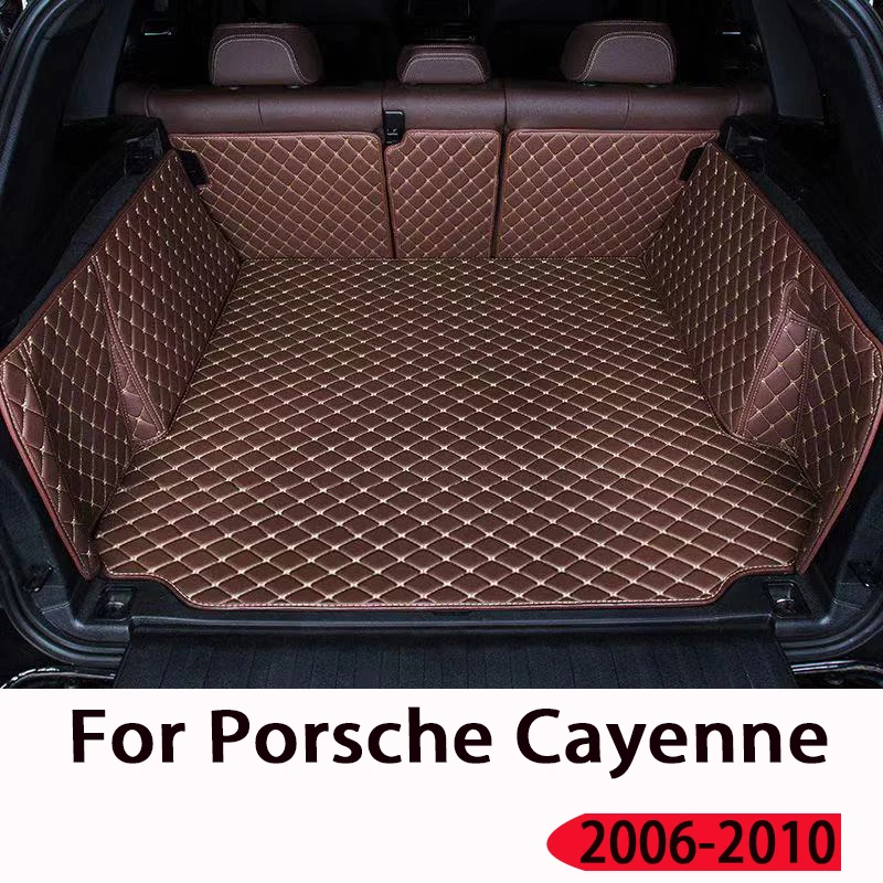 Kofferraum Matte Für Porsche Für Cayenne 2006 2007 2008 2009 2010 Cargo-Liner Teppich Innen Teile Zubehör Abdeckung