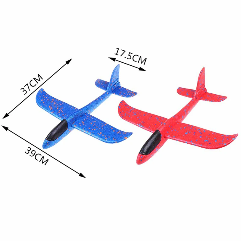 37CM EPP Foam Hand Throw Airplane Outdoor Launch Glider Plane Kids Gift Toy 4 Colors | Игрушки и хобби