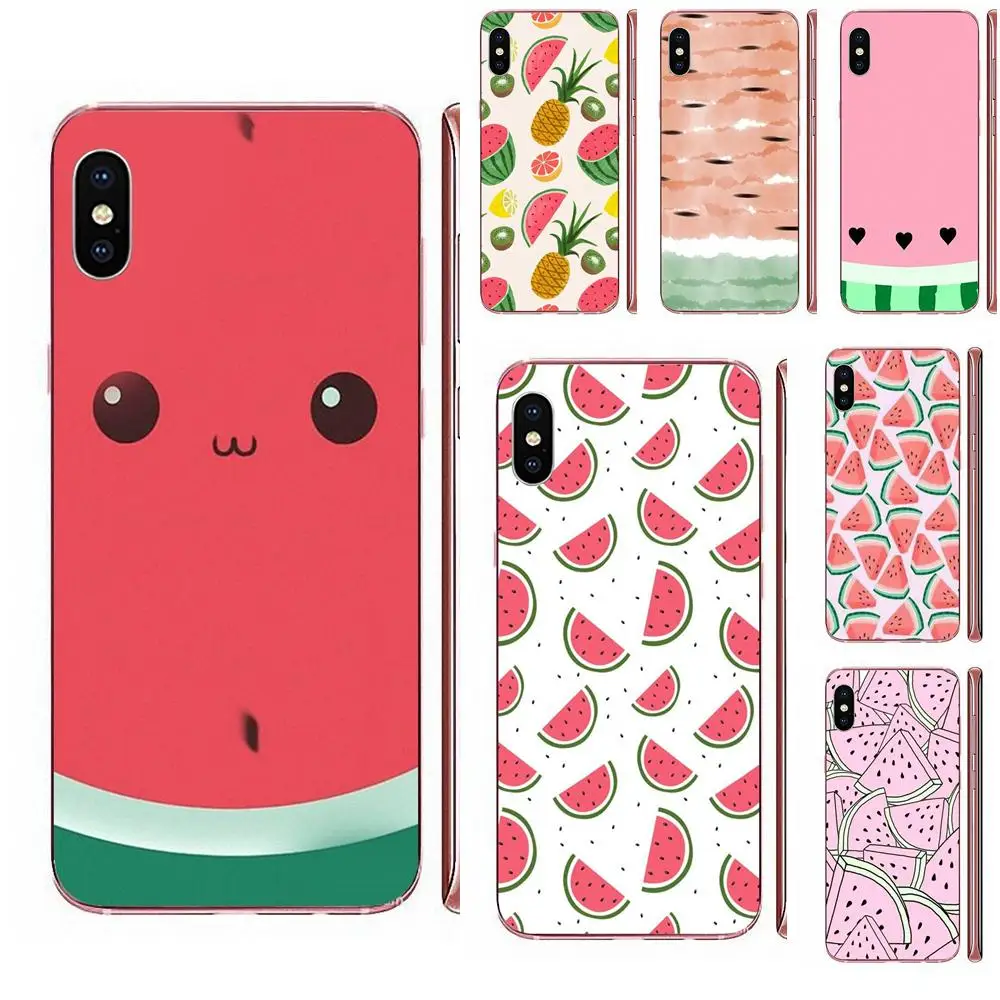 Задние чехлы с рисунком арбуза Sandia Verano для Apple iPhone 4 4S 5 5C 5S SE SE2 6 6S 7 8 11 Plus Pro X XS Max XR |