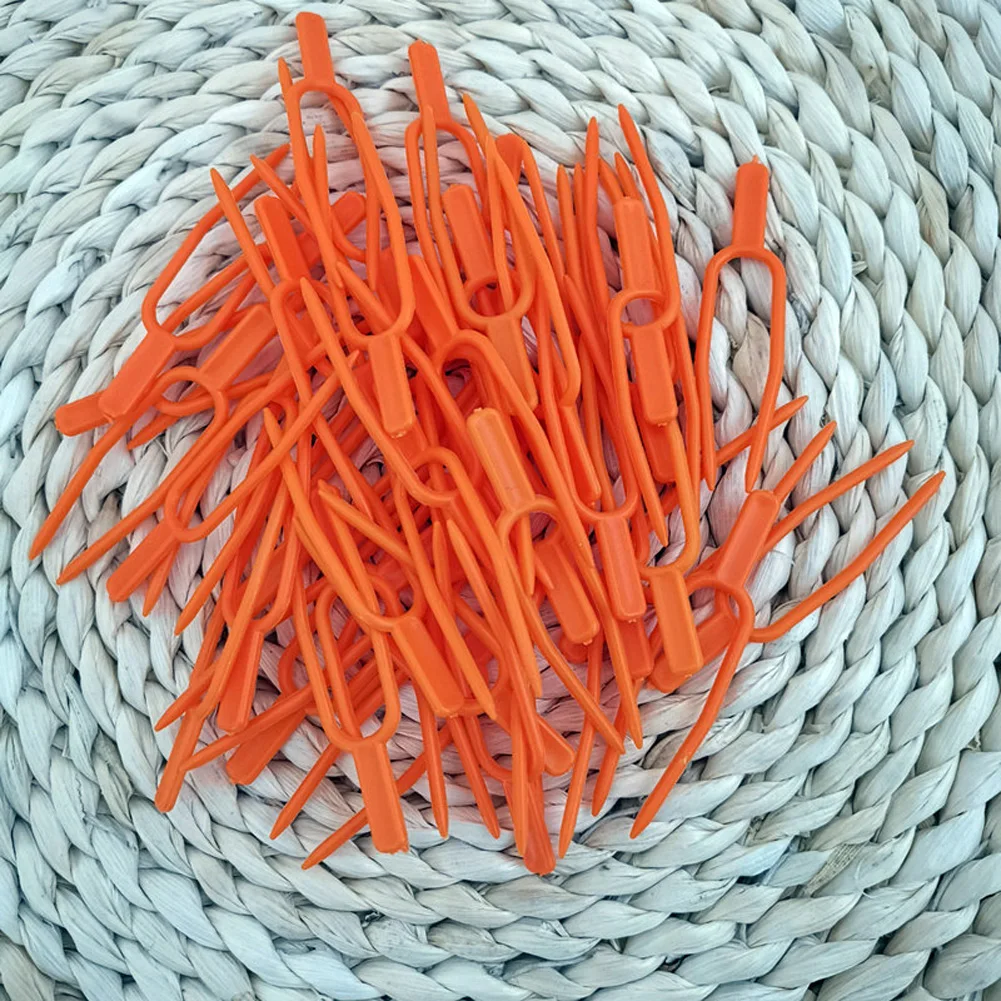 100 ПК/200 ПК помидоры в форме клубники вилка садовое растение Поддержка