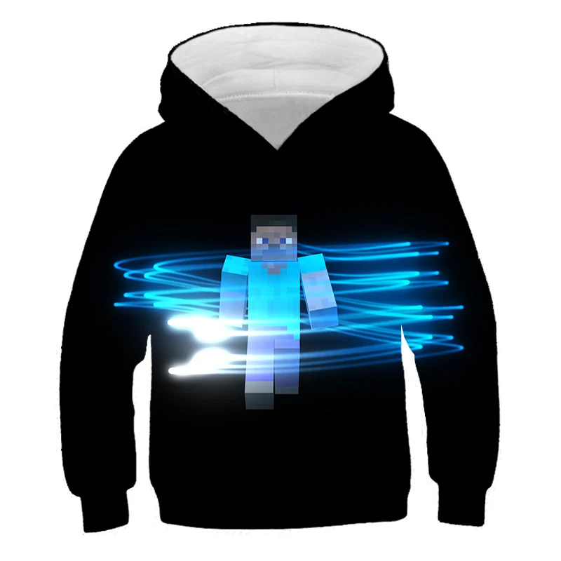 

3D Children's Jacket Minecrαft Hoodie 2021 Video Game Clothes Boys Girls Casual Fashion Top Harajuku Children's Clothing Childre