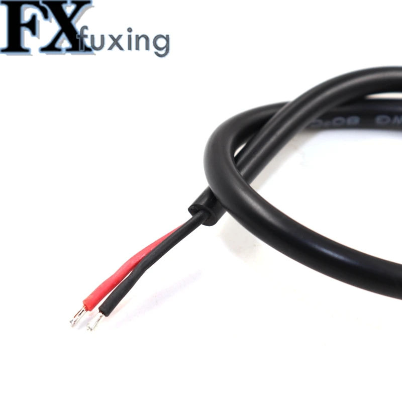 2 шт. коннектор постоянного тока разъем питания 5 5*2 1 мм штекер прямоугольный шнур