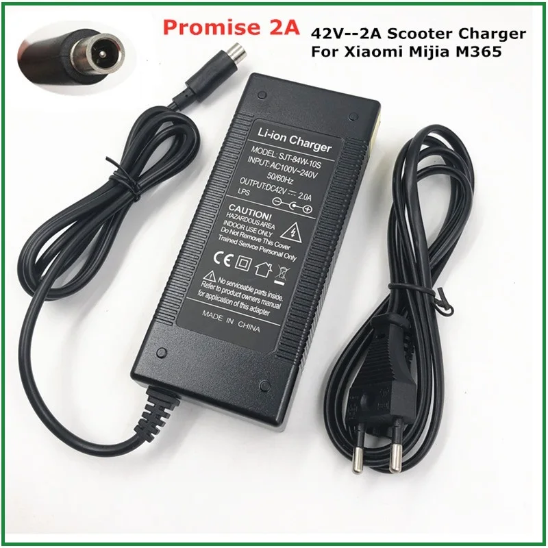 

Electric Scooter Charger 42V 2A Adapter for Xiaomi Mijia M365 Ninebot Es1 Es2 Electric Scooter Accessories Battery Charger