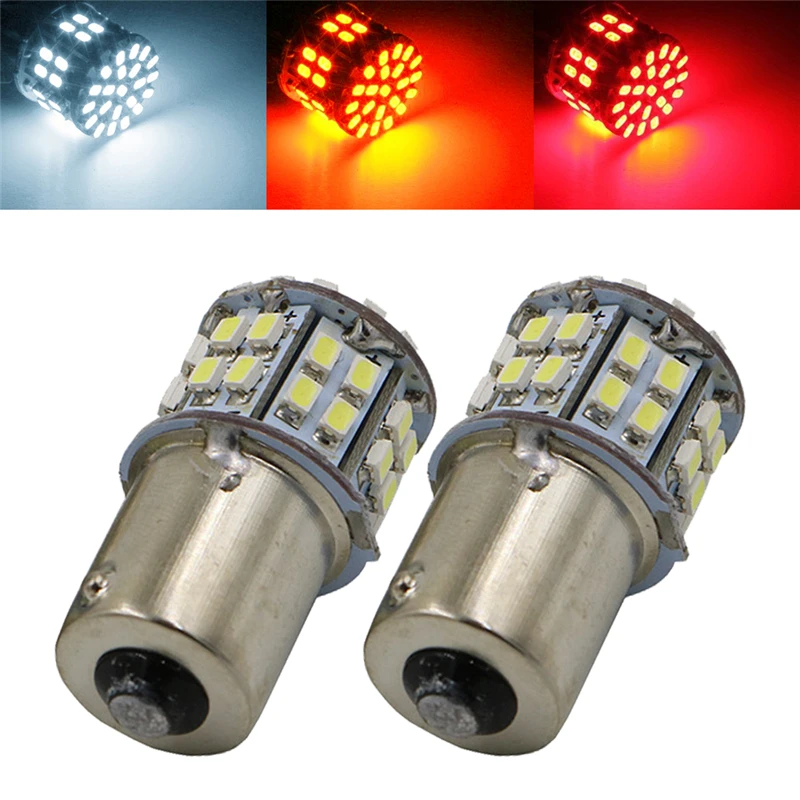 100 шт. Оптовая продажа Детское нижнее белье 1157 50 светодиодный 1156 BA15S BAY15D SMD 1206