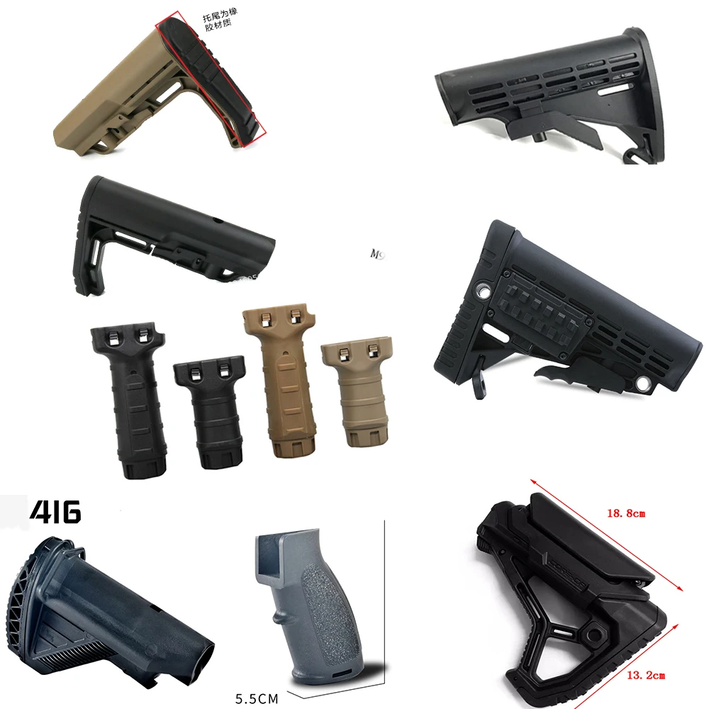 Нейлоновый запас/рукоятка/кобура/буферная трубка Регулируемый Расширенный